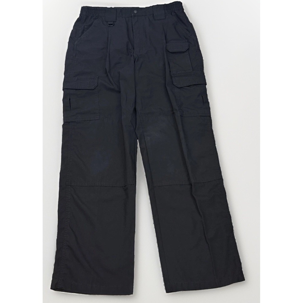 Propper Tactical Cargo Pants Men 36x32 Fits 35x31 Black Ripstop Light Knee Wear
